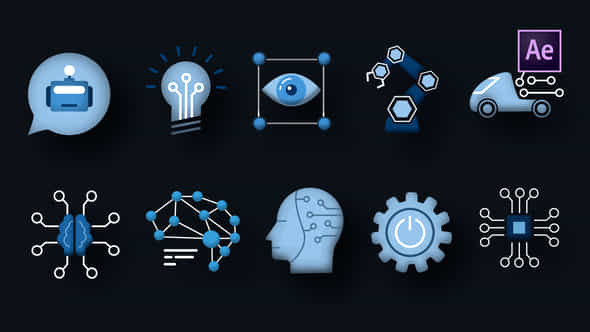 Ai Icons Pack - VideoHive 43050490