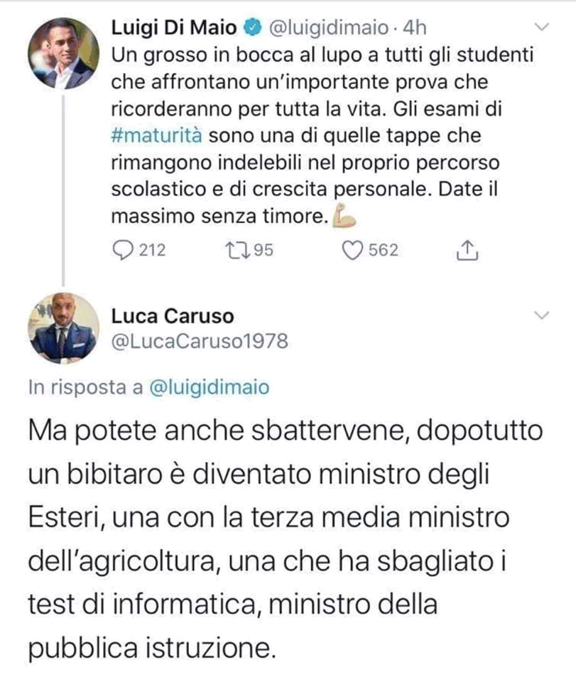 Il governo giallorosa di Giuseppi, Gigino e compagnia cantante - Pagina 5 JhZjC1O9_o