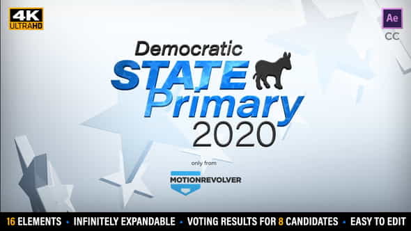 Democratic or Republican State Primary - VideoHive 25584117