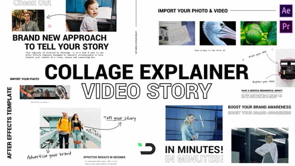 Collage Explainer Video Story - VideoHive 24356977