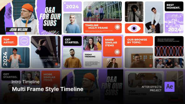 Introopening Multi Frame Style After Effects Project Files - VideoHive 53998614