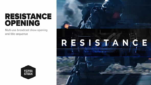 Resistance | Show Opening Title - VideoHive 21475170