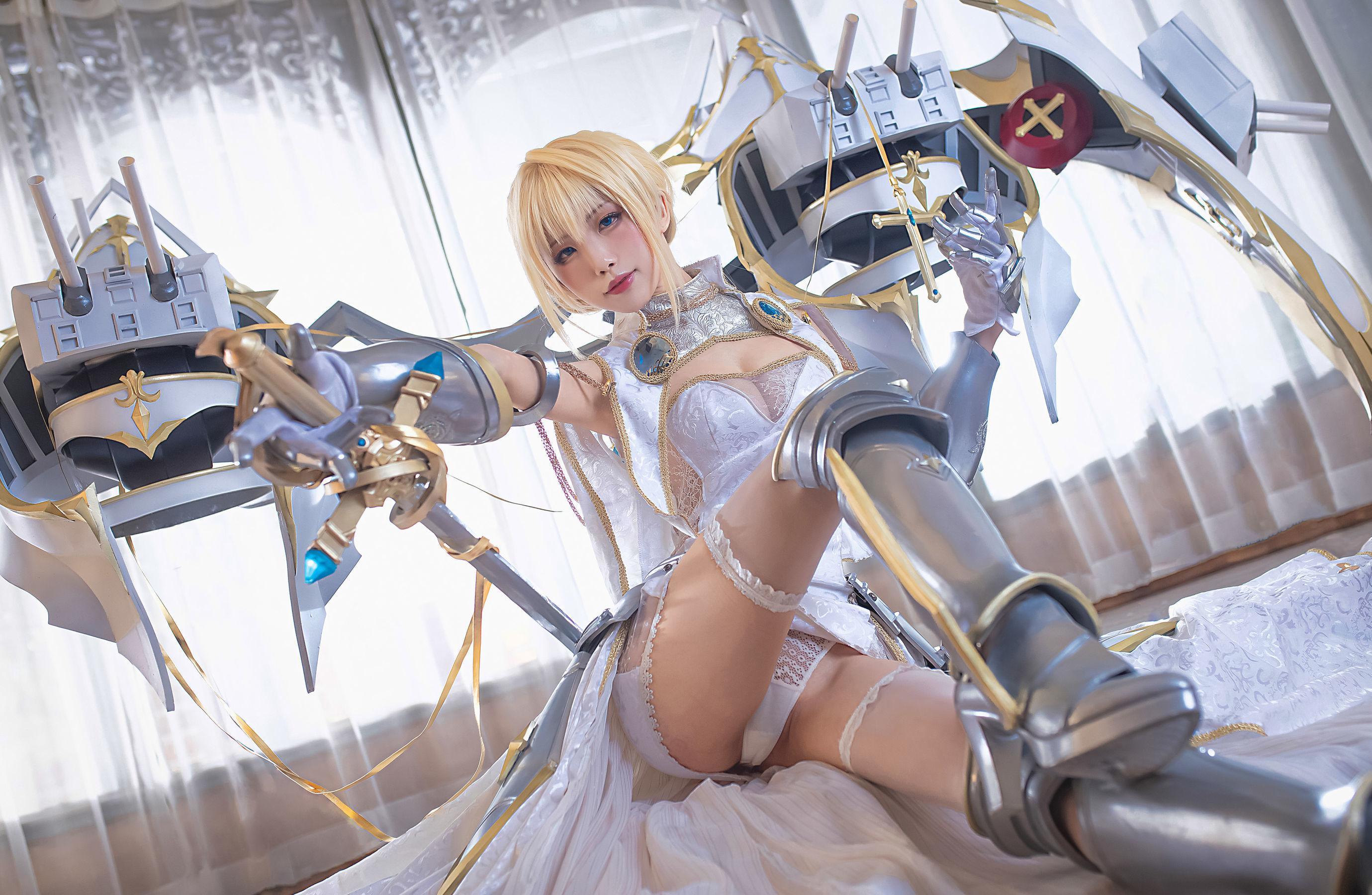 [网红COSER] 水淼aqua – 圣女贞德 写真集(7)