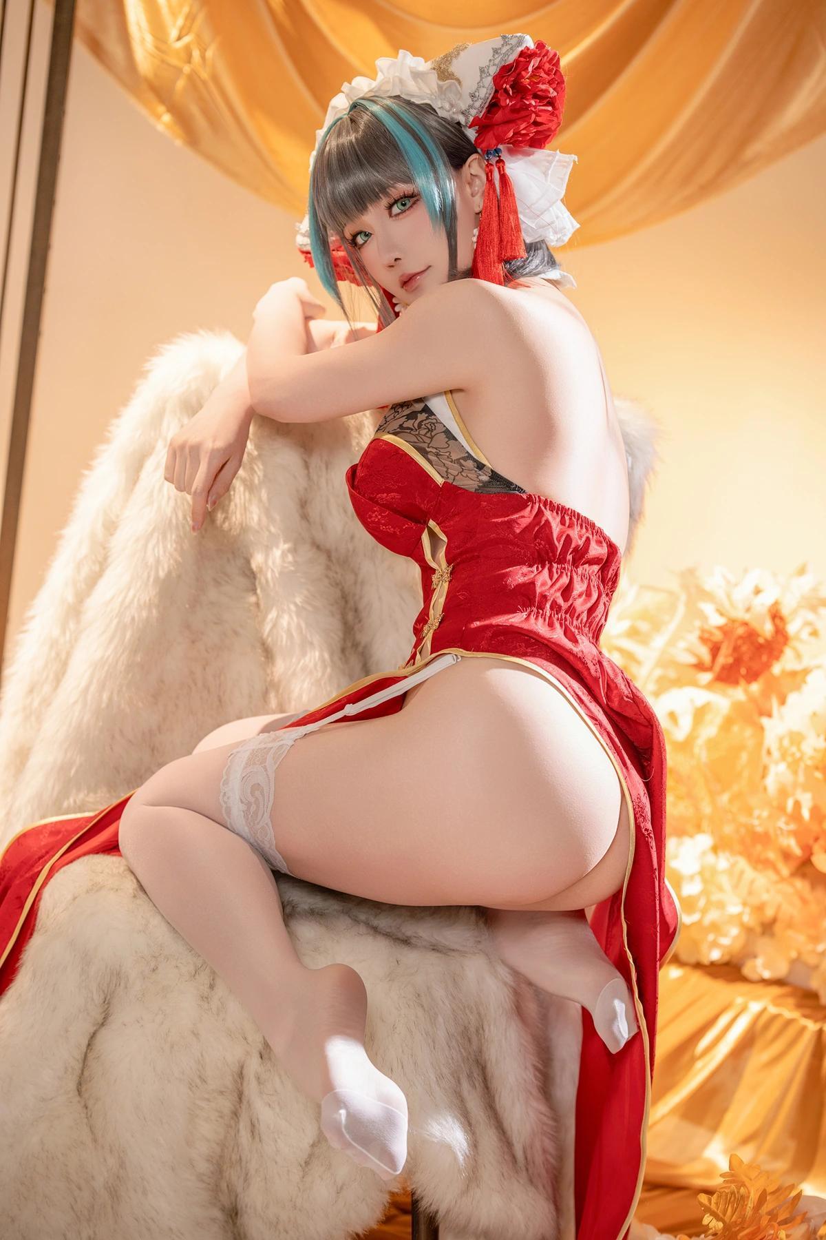 Cosplay 星之迟迟Hoshilily – 碧蓝航线柴郡(18)