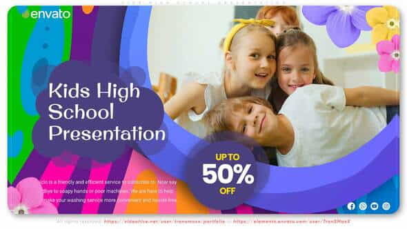 Kids High School Presentation - VideoHive 33482184