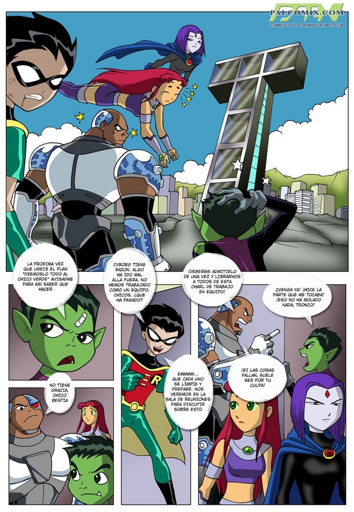 Teen titans el juego de la culpa - 1