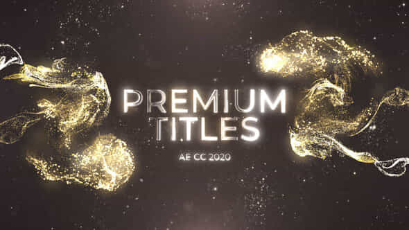 Gold Premium Titles - VideoHive 43940633