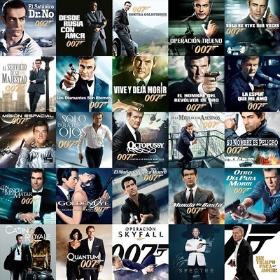 Colección de James Bond (1962-2021) 1080p AMZN WEB-DL Latino-Inglés [Subt.Esp] (Suspense, Aventura, Acción)