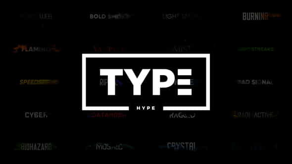 TypeHype - Titles Animation  - VideoHive 21810845