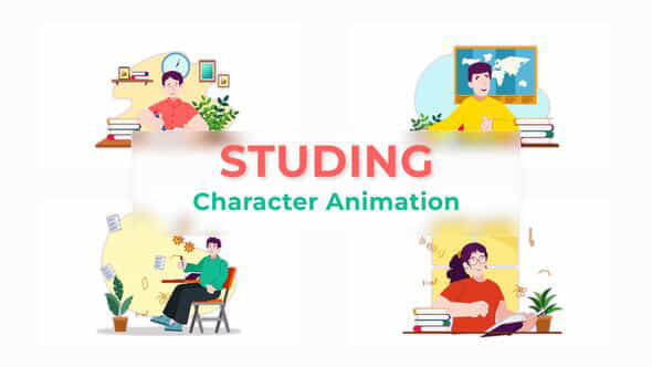 Studying Character Animation - VideoHive 37070320