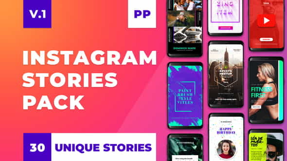 Instagram Stories Pack - VideoHive 22556792