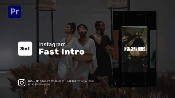 Instagram Fast Intro - VideoHive 43615614