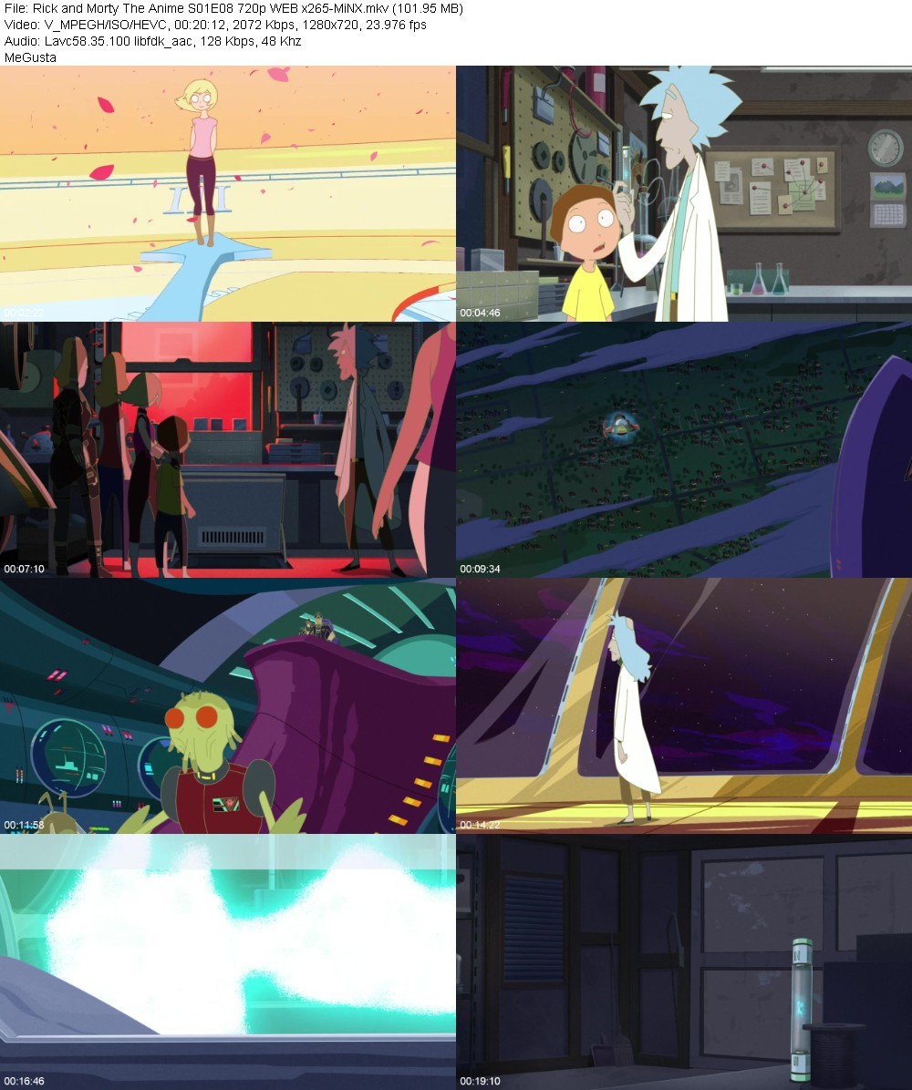 Rick and Morty The Anime S01E08 720p WEB x265-MiNX