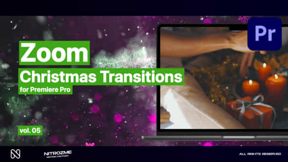 Christmas Zoom Transitions Vol 05 For Premiere Pro - VideoHive 49539083