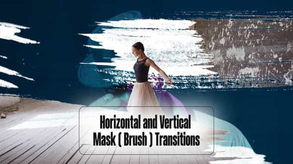 Object Brush Transitions Horizontal Vertical - VideoHive 59550034