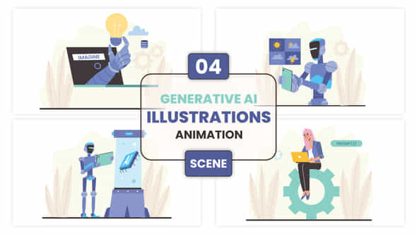 Generative Ai Animation Scene - VideoHive 52949348