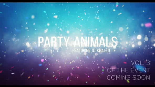 Project Party Animals 3 - VideoHive 18197721