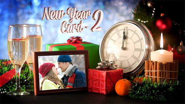 New Year Card 2 - VideoHive 18622628