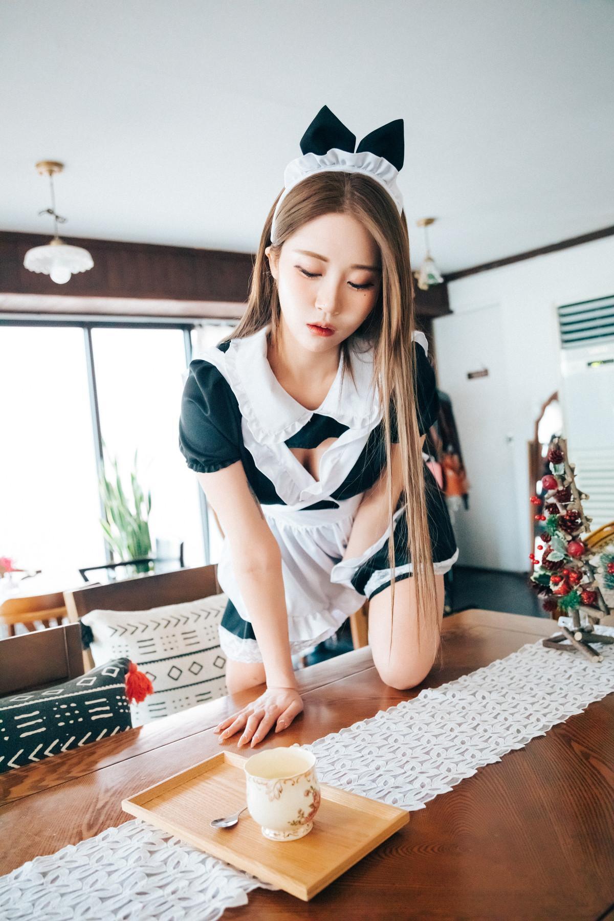 Jeong Bomi 정보미, [Loozy] Maid Cafe +S.Ver Set.01(8)