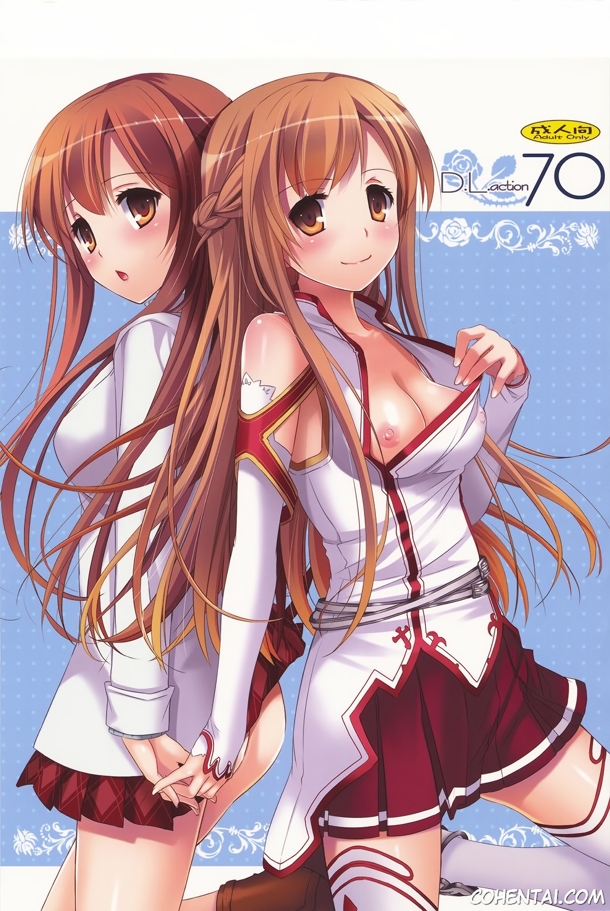 D.L.action 70 (Sword Art Online) xxx comics manga porno doujin hentai español sexo 