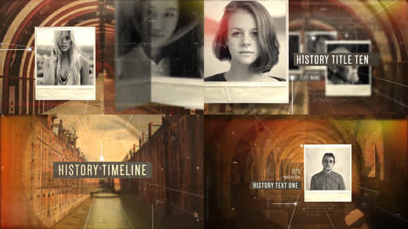 History Timeline Opener - VideoHive 19460357