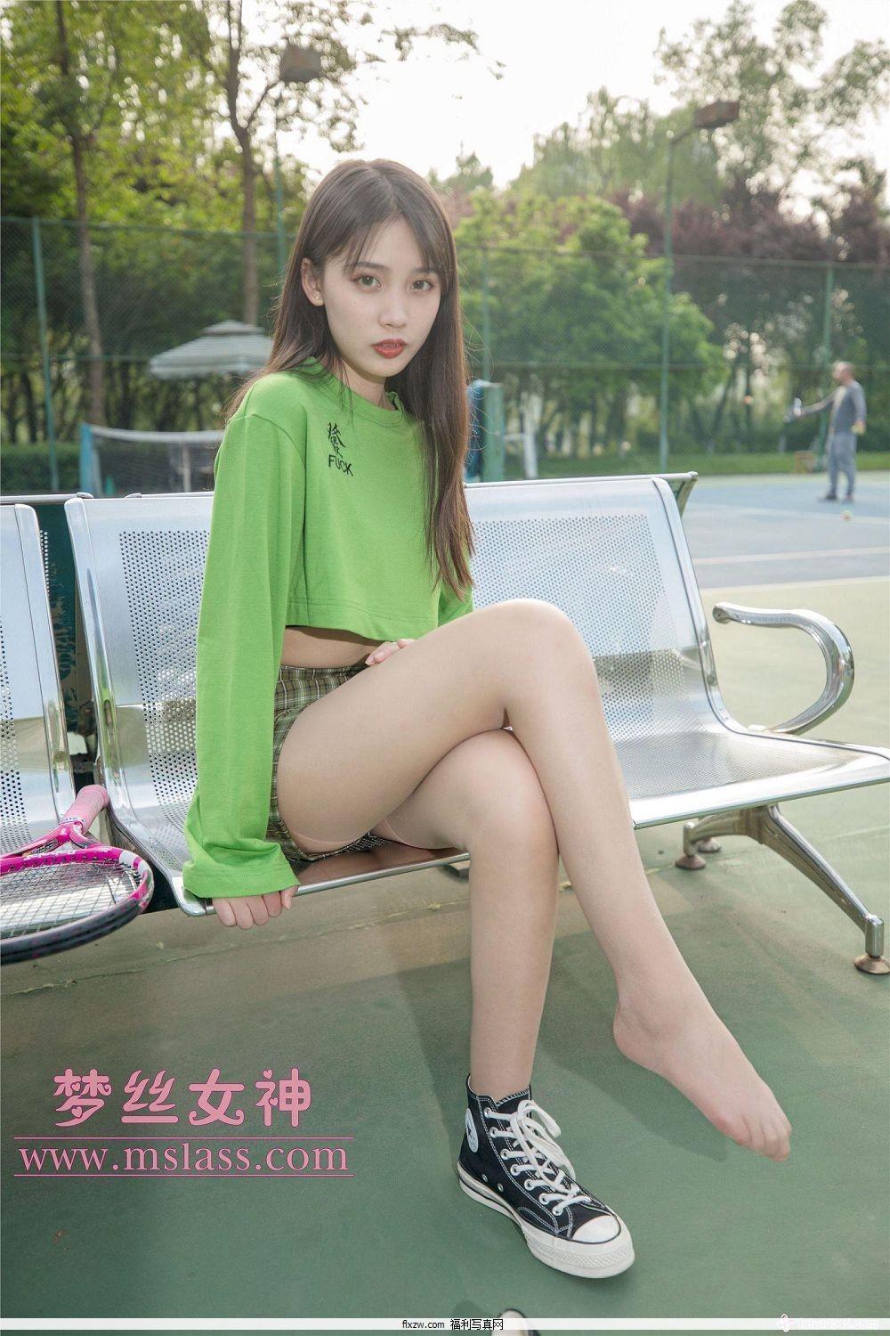 梦丝女神MSLASS - 香萱 网球少女(33)