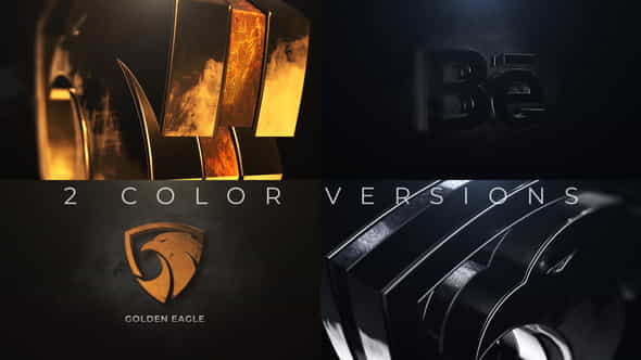 Gold And Silver Logo Reveal - VideoHive 24753721