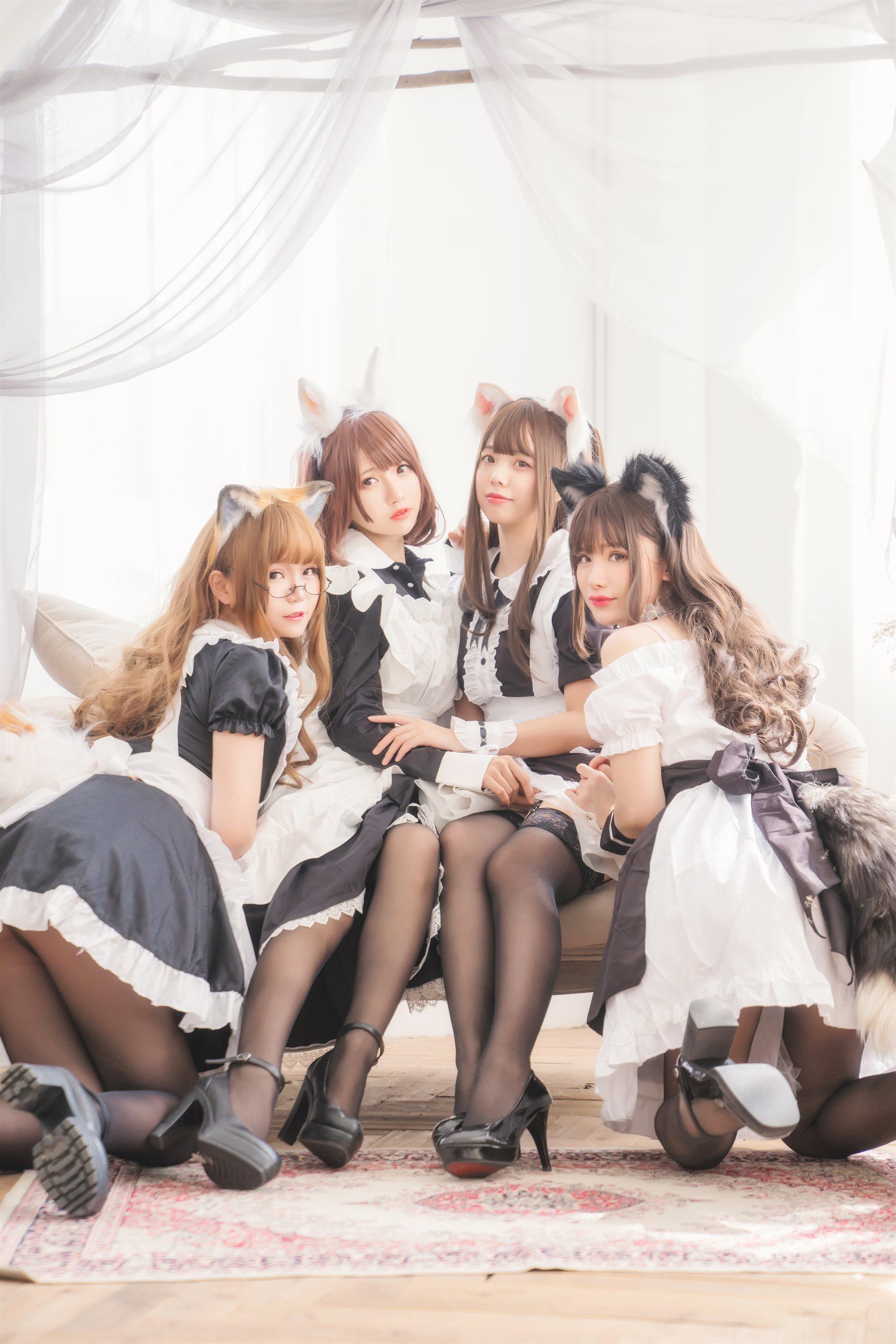 白金Saki-小野妹子w×宅夏×前羽 四人彼女电子档(20)