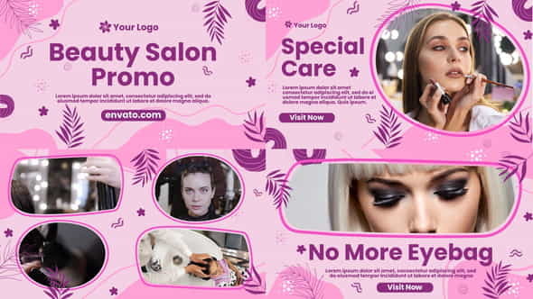 Beauty Salon Promo | MOGRT - VideoHive 34593974