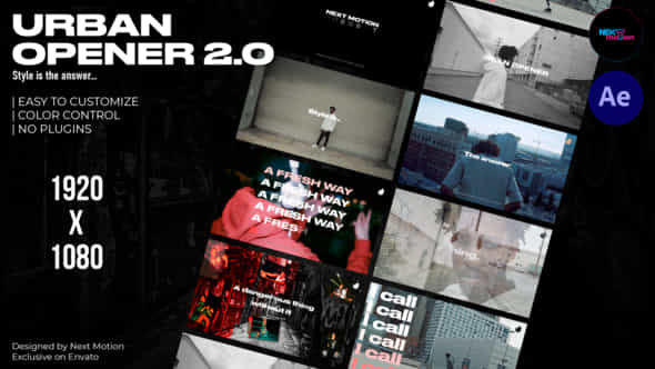 Urban Opener 2.0 - VideoHive 38023463