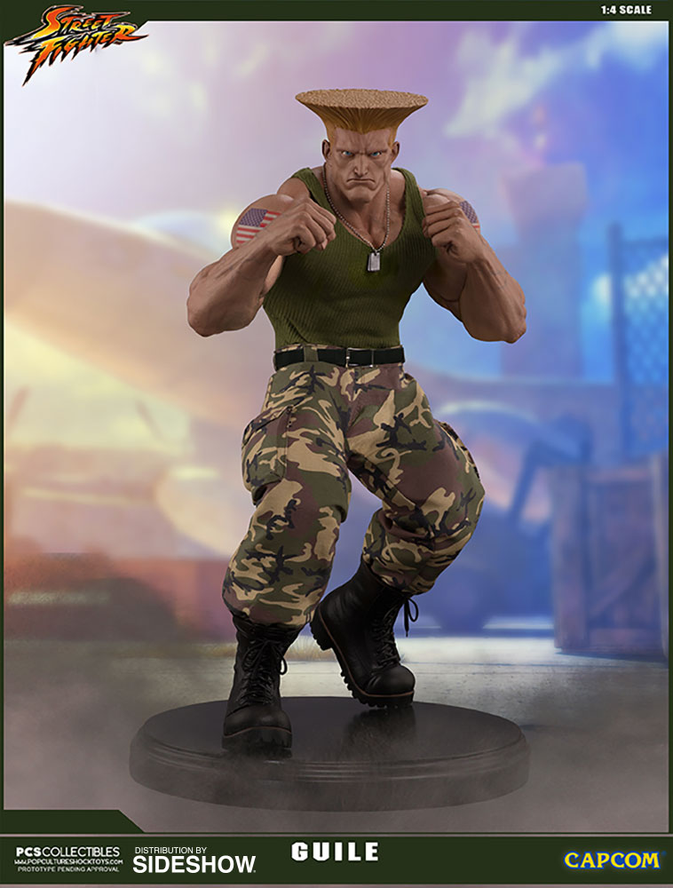 Street Fighter - Guile 1/4 Scale (Pop Culture Shock Toys (PCS Toys)) 3MgculRd_o