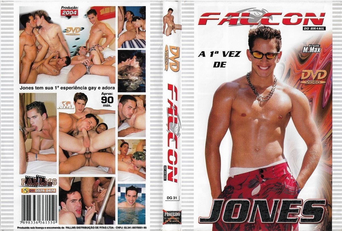 A Primeira Vez de Jones / Первый раз Джонса (M. Max, Falcon Do Brasil) [2004 г., Latin, Hunk, Twink, Threesome, Muscle, Condom, DVD5]