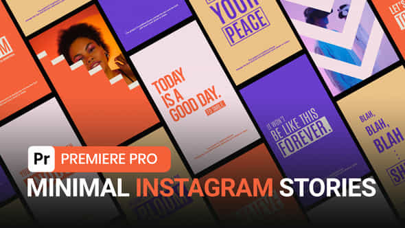 Minimal Instagram Stories For Premiere Pro - VideoHive 56663862