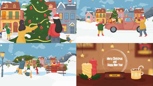 Christmas Intro - VideoHive 49250758