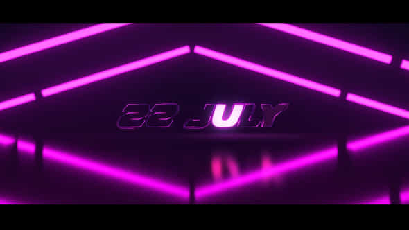 Neon Party Teaser - VideoHive 24799320