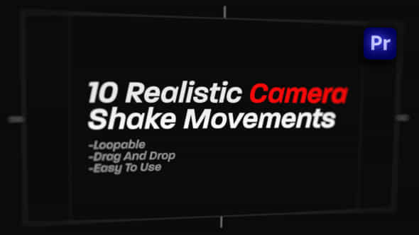 Realistic Camera Shakes Handheld Gimbal Movements For Premiere Pro - VideoHive 53917736