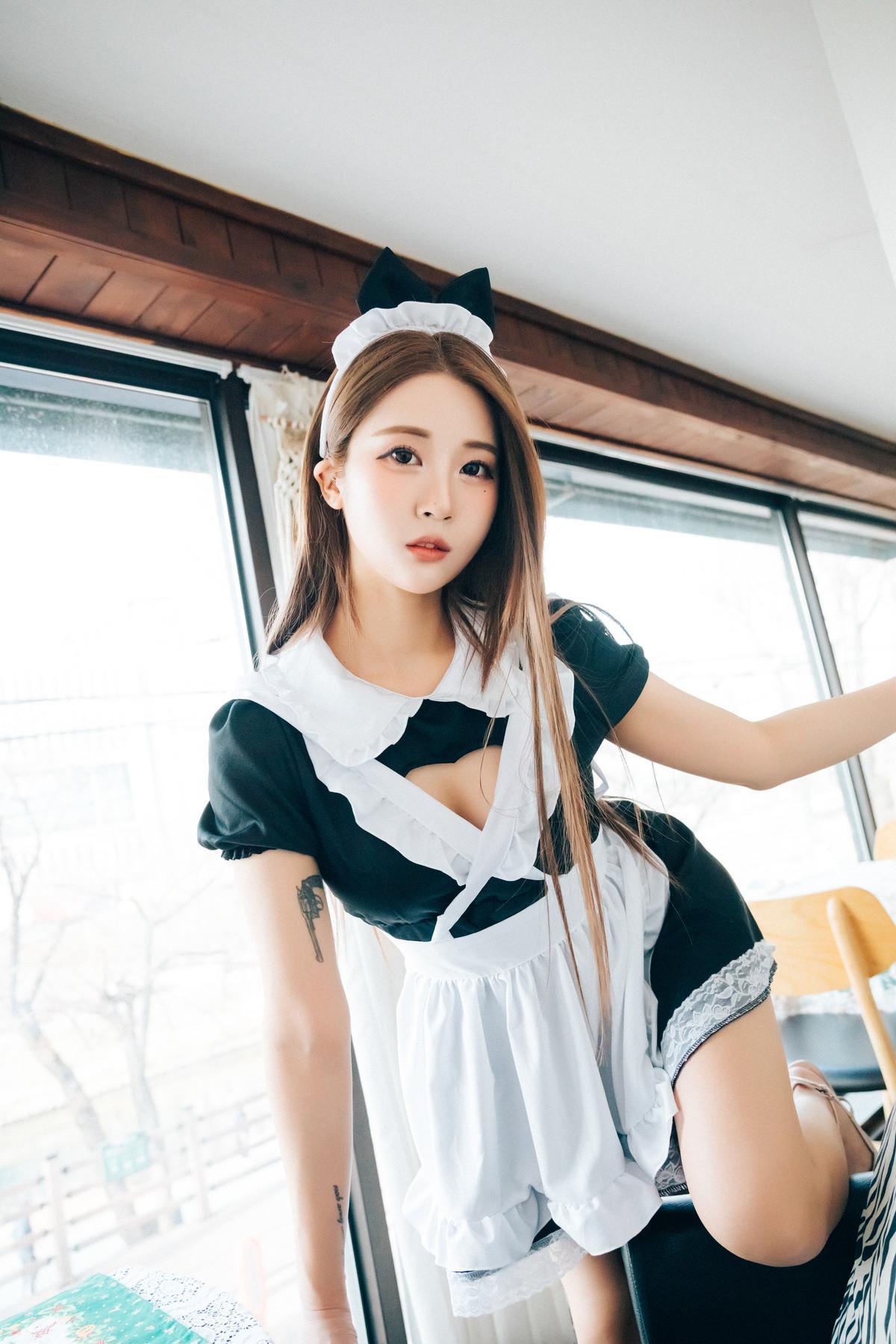 Jeong Bomi 정보미, [Loozy] Maid Cafe +S.Ver Set.01(16)