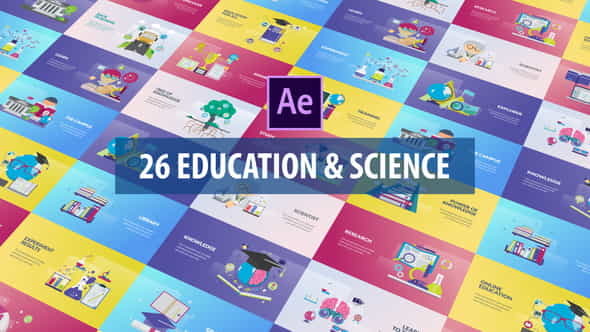 Education and Science Animation | - VideoHive 27223385