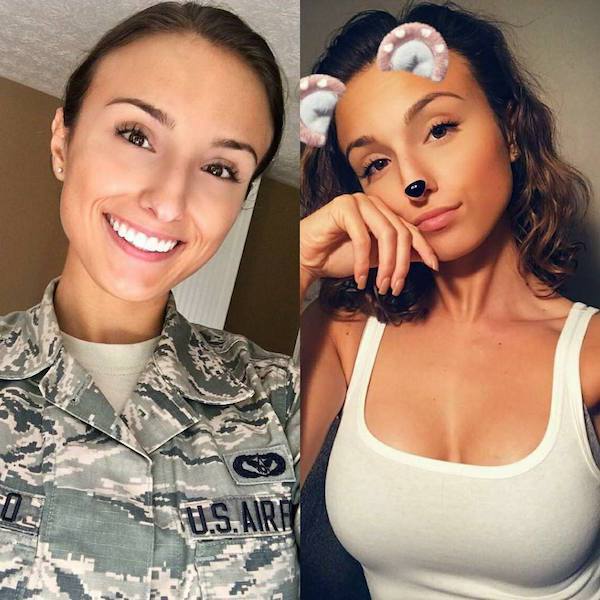 GIRLS IN AND OUT OF UNIFORM...15 IfcCh4ud_o