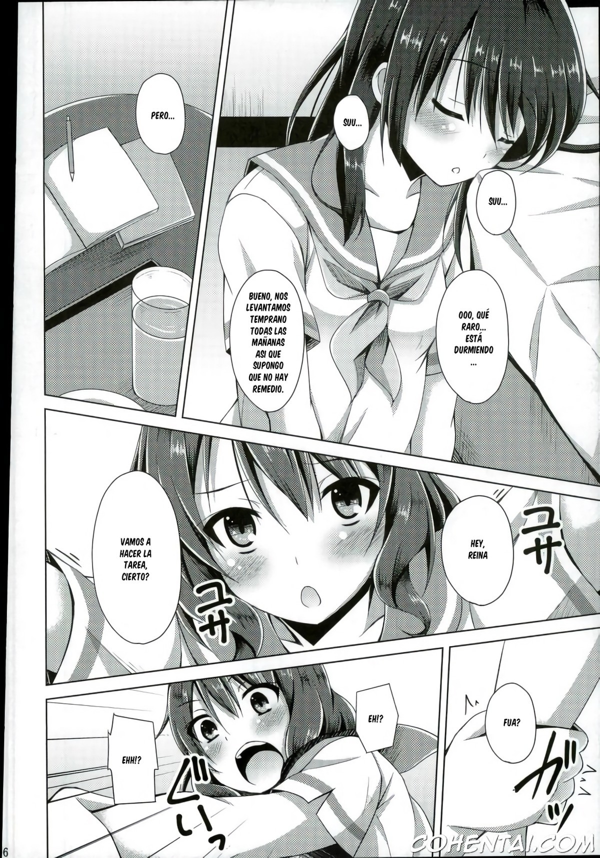 “Chotto Reinaa…” “Daijoubu Watashi ni Makasete” (Hibike! Euphonium) xxx comics manga porno doujin hentai español sexo 