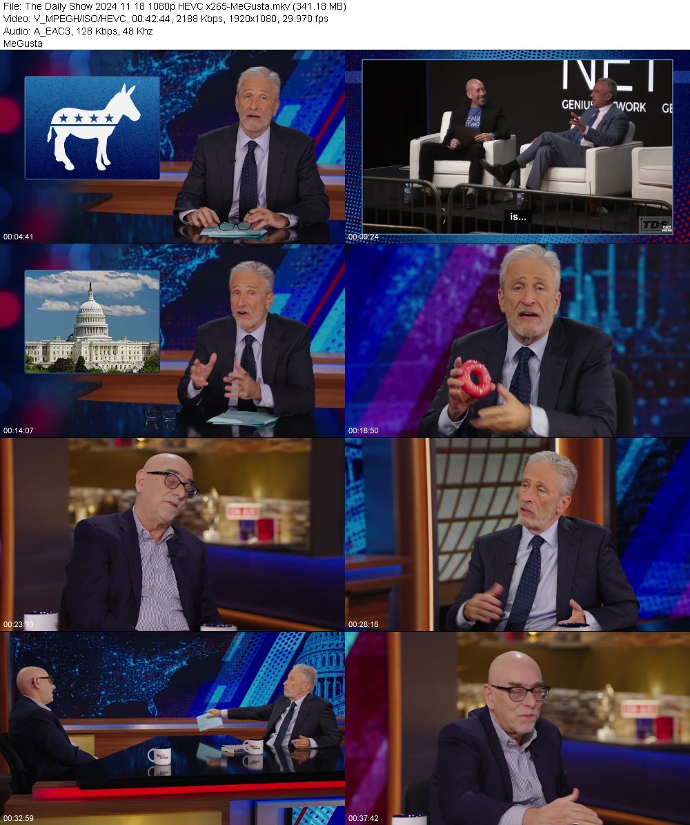 The Daily Show 2024 11 18 1080p HEVC x265-MeGusta