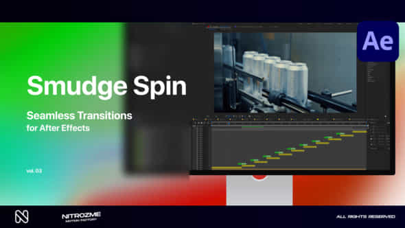 Smudge Spin Transitions Vol 03 - VideoHive 49968378