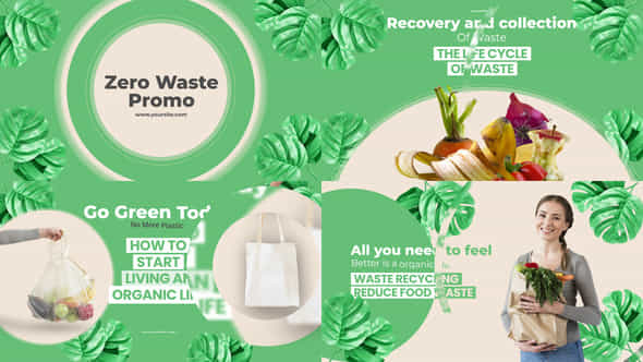 Zero Waste Save The Planet Promo - VideoHive 49962970