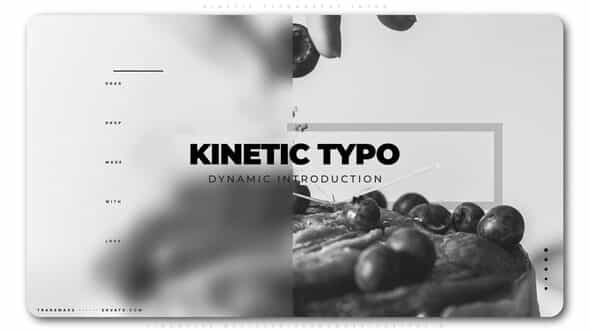 Kinetic Typography Intro - VideoHive 25081072