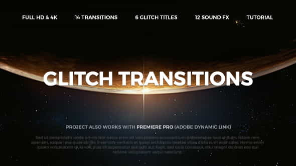 Glitch Transitions - VideoHive 20479670