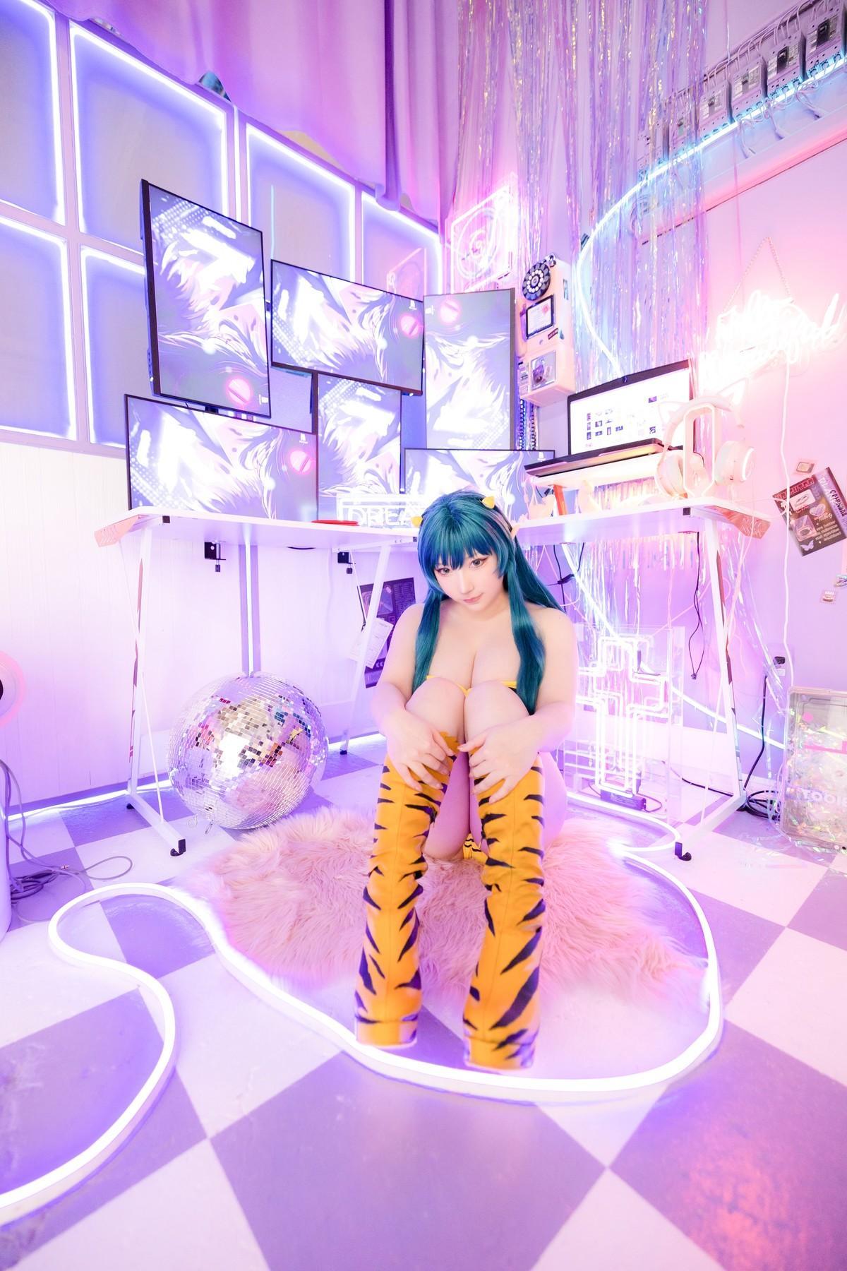 Cosplay SAKUサク Lum ラム うる星やつら Set.02(48)