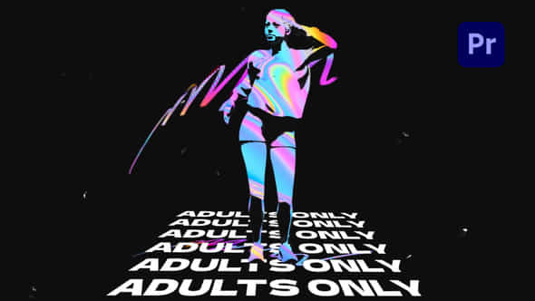 Night Club Dance Holographic Intro - VideoHive 49482590