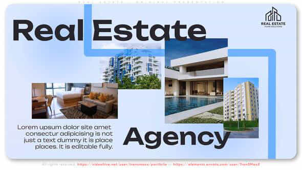Real Estate Original Presentation - VideoHive 49701747