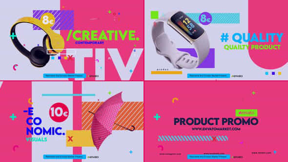 Colorful Product Promo - VideoHive 41353082