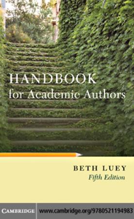 Handbook for Academic Authors, Fifth Edition